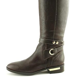 Vince Camuto Brown Leather Boots Women's Size 9
